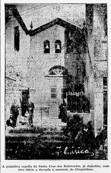 Chaguinhas capela enforcados Diário Nacional 19-08-1928 recorte
